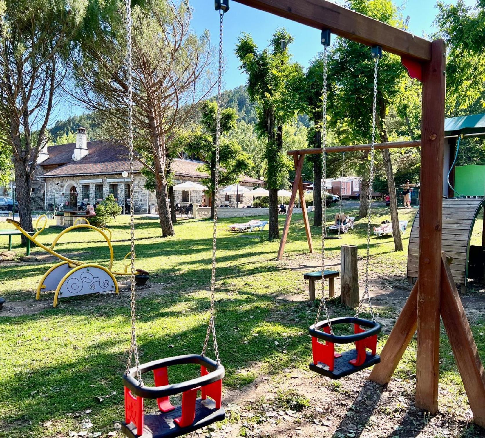 Camping Valle De Hecho Exteriér fotografie