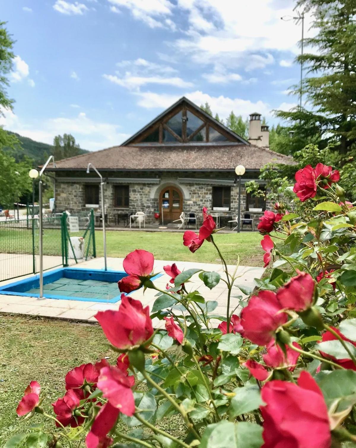Camping Valle De Hecho Exteriér fotografie